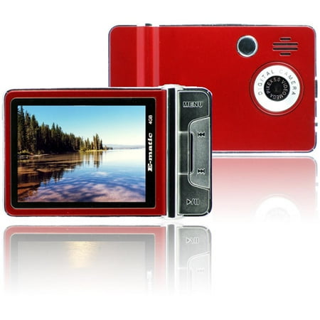 Ematic 4GB Video MP3 Player with 2.4" LCD, built in 5MP Digital Camera