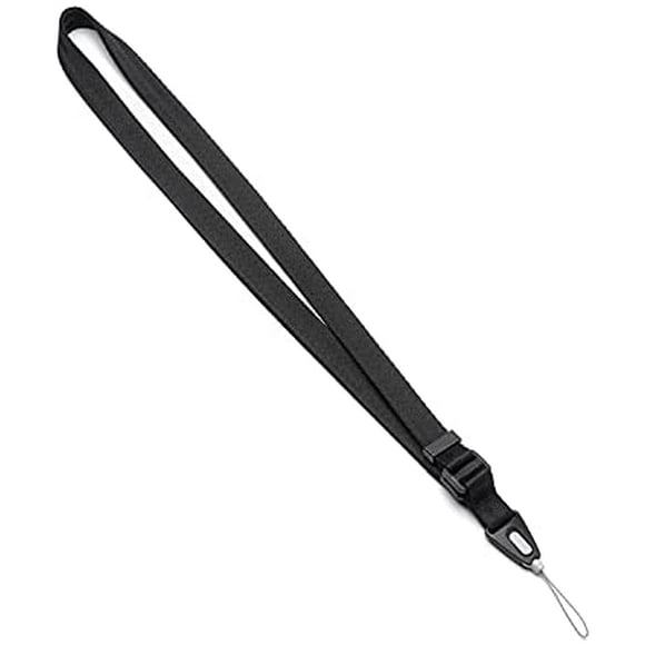 Ringke Lanyard Design Strap Adjustable Lanyard for Neck Hand Wrist for Cell Phone Cases, Cameras, Keys - Black