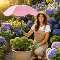 thumbnail image 1 of MTBLYS Sombrilla para plantas de exterior | Protección solar ajustable | 65 cm de diámetro | Sombrilla de jardín para macetas | Cubierta de sombra para plantas en maceta | Maceta, 1 of 7