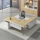 thumbnail image 4 of Storage Writing Desk Gaming Counter Monitor Students Vanity Office Desks Workstation Scrivanie Per Computer Wood Furniture My Lux Decor Round, 4 of 10