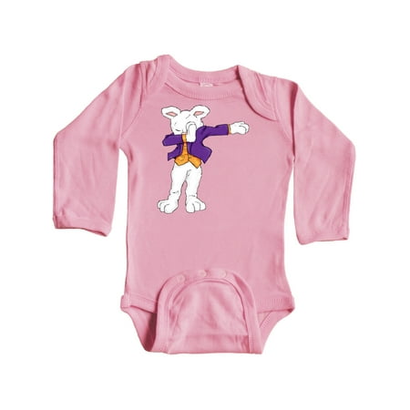 

Inktastic Easter Bunny Dab Gift Baby Boy or Baby Girl Long Sleeve Bodysuit