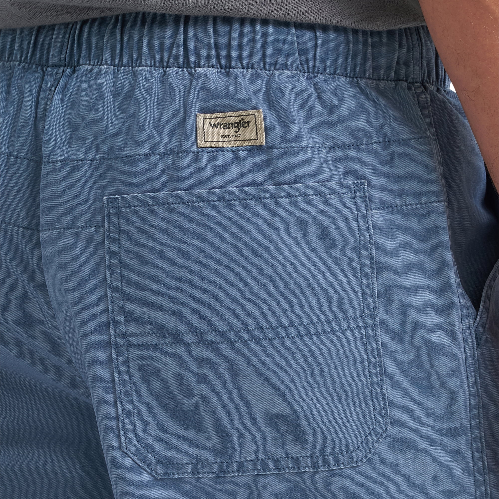 Wrangler® Men's Four Pocket Drawstring Pull On Short, Sizes S-2XL