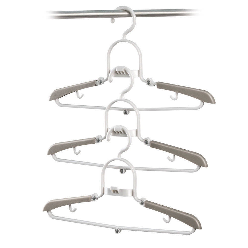 3 Pack Space Saver Hanger Multi Function Shirts Hangers
