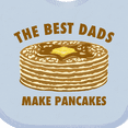 thumbnail image 4 of Inktastic Best Dads Make Pancakes Boys or Girls Baby Bib, 4 of 4