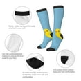 thumbnail image 3 of Balery Cute Ducky Printed Novelty Socks Men's Women's Crew Socks Sports Socks Knee High Socks Cotton Socks Quirky and Cool Socks, 3 of 9
