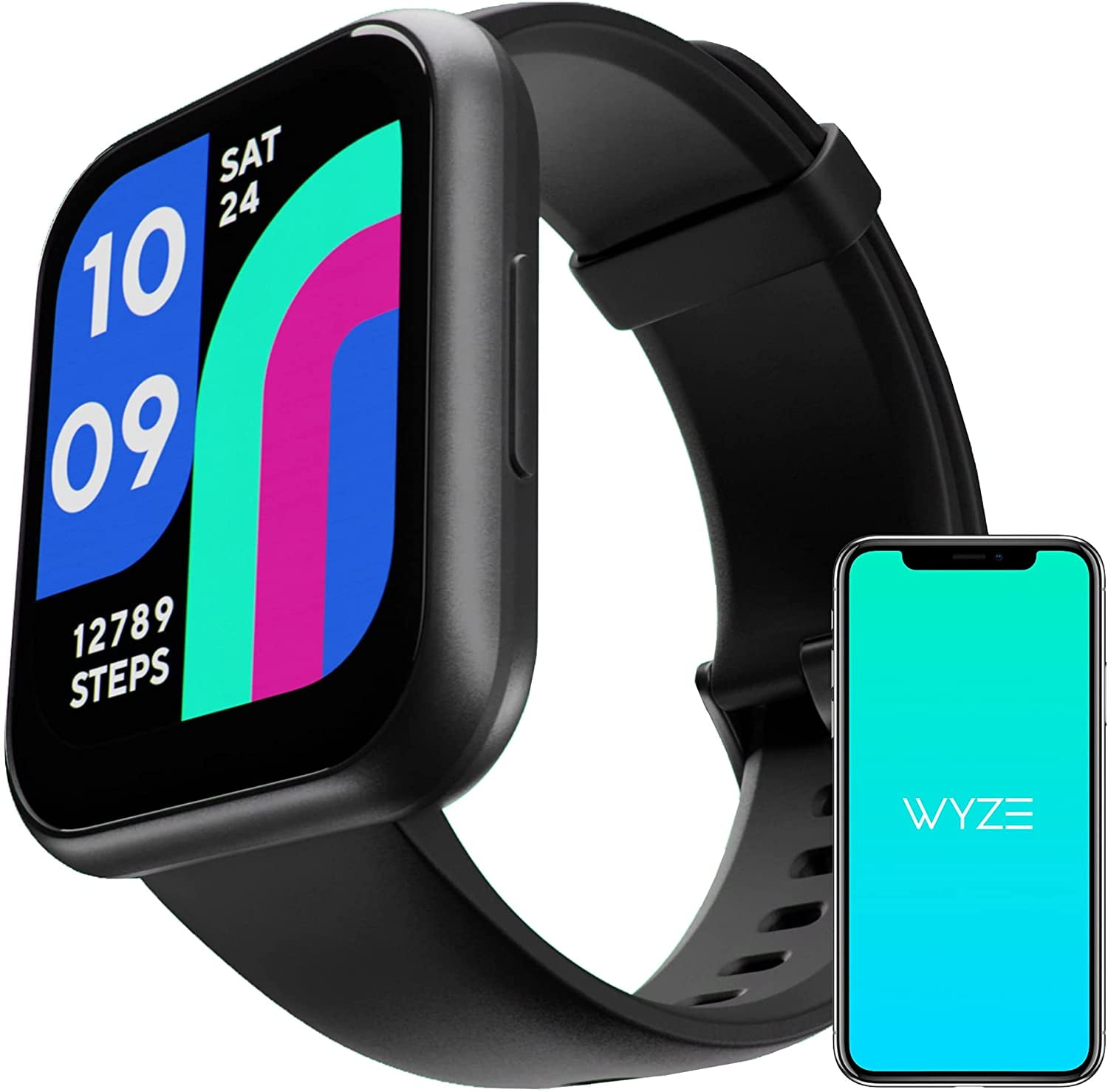 Tag telefonen George Bernard Hold sammen med Wyze Health and Wellness Smart Watch for Monitoring Heart Rate, Blood  Oxygen levels, Sleep Monitoring and Fitness Tracking for Men and Women -  Walmart.com