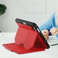 thumbnail image 4 of Allytechgroup Magnetic Case for Apple iPad Mini 7th 6th Generation 8.3", Multi Angle Viewing Stand Auto Sleep Wake Shockproof Protective Bumper Case Cover for iPad mini 6 7 2021/2024, Red, 4 of 7