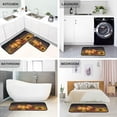 thumbnail image 4 of Autumn Witch Pumpkin Kitchen Rugs 2 Pieces, Harvest Season Floor Mat Room Area Rug Washable Carpet Perfect for Living Room Bedroom Entryway Carpet Runner, 4 of 7