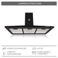 thumbnail image 2 of Combo Savona SUPRA parrilla y campana 90 cm Negro, 2 of 5