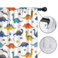 thumbnail image 4 of Blackout Kids Curtains,Colorful Dinosaurs Bones Pattern Childrens Insulated Curtains Set Of 2,Bedroom Essentials,Toddler Room Decor 42"x54", 4 of 5