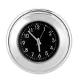 thumbnail image 4 of Reloj De Manillar De Motocicleta Universal De 22-25 Mm Reloj De Esfera De Barra De Empuñadura De Montaje De Metal (Esfera Negra) Advancent VI003037-00, 4 of 7