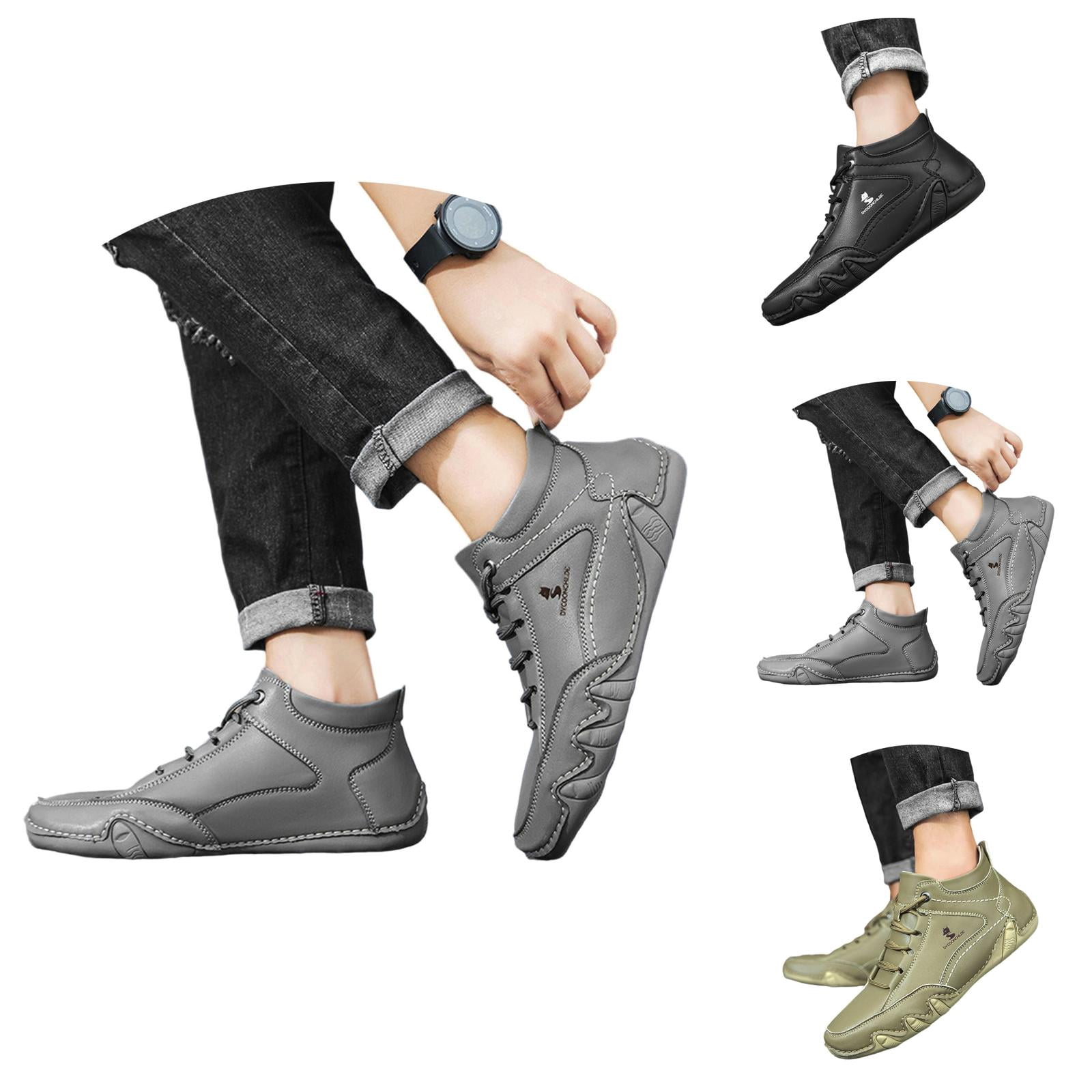 NEW ! Men Black Suede Leather Lace Up Ankle Low Heel Boot Size US 13.5-14/EU 47 Rocky S2V Tactical Military Boot – Rocky Boots main image 4