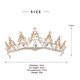 thumbnail image 2 of Accesorios Para Novias Diademas Mujer Tiara, Dorado, 2 of 5