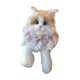 thumbnail image 4 of Ragdoll Cat Animal relleno cómodo, cómodo, de gatos suaves, juguete para niños regalos Bufanda rosa de gato, 4 of 9