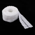 thumbnail image 5 of 5yds Pleated Edge Band Ruffle Trims Sewing Craft White 5cm, 5 of 8