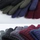 thumbnail image 4 of Guantes de invierno de punto de medio dedo unisex de color sólido con tapa y dedos cálidos para mujer, manoplas de poliéster, 4 of 5