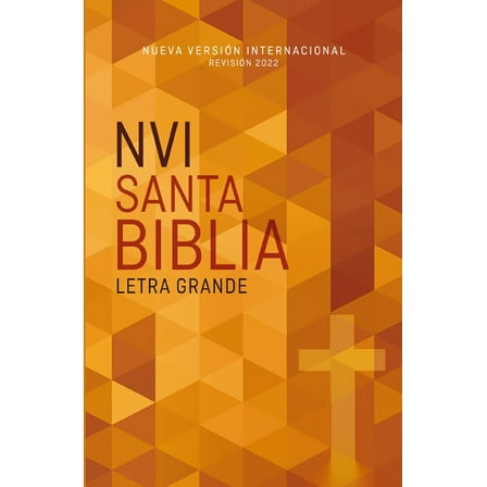 Nvi, Santa Biblia, Revisión 2022, Edición Económica, Letra Grande, Tapa Rústica, (Paperback)