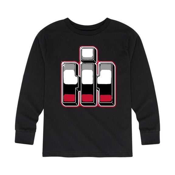 International Harvester - Chrome Logo - Youth Long Sleeve Graphic T-Shirt
