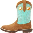 thumbnail image 5 of Lady Durango Women's Dusty Brown & Sky Blue Western Boot, 5 of 7