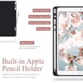 thumbnail image 2 of AmPm Case for iPad 9th/8th/7th Generation iPad 10.2 2021/2020/2019 with Built-in Apple Pencil Holder Auto Sleep/Wake Function PU Leather Smart Cover for iPad 10.2 Inch (DarkBlue), 2 of 8