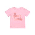 thumbnail image 1 of T-Shirt de Pâques pour Bébé Fille Garçon Manches Courtes Imprimé Bunny Pull Tops Été, 1 of 3
