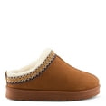 thumbnail image 5 of Flexus Alexon Women’s Microsuede Open-Back Clogs, Removable Insole, Cozy Faux-Fur Lining, 5 of 7