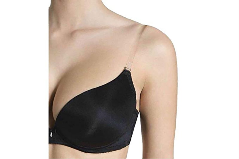 1 Pair Invisible Soft Clear Replacement Bra Shoulder Straps for Women Girls 