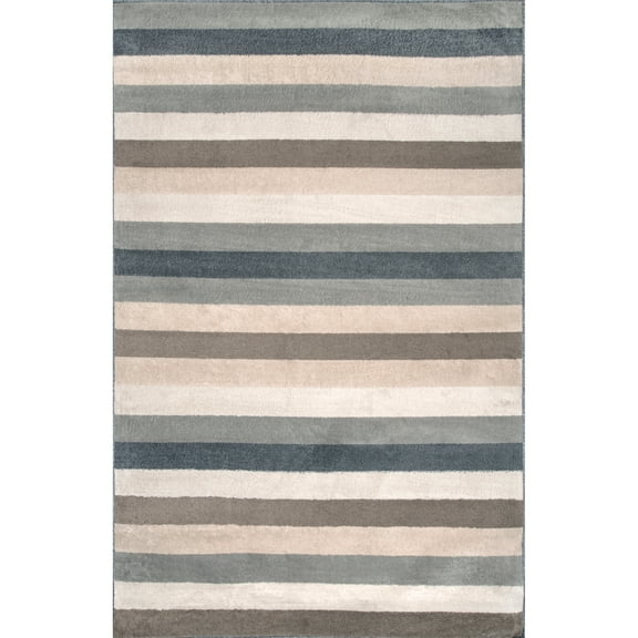nuLOOM Manor Bengal Striped Area Rug, 5' x 8', Beige