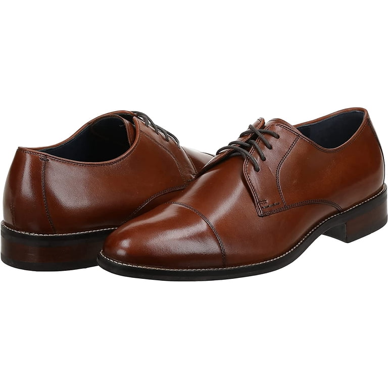 Cole Haan Men's Lenox Hill Cap Oxford 15 Wide British Tan