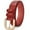 Red, variant on Leather Belts for Women Fashion Waist Ladies Belt for Jeans Pants with Pin Buckle