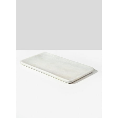 

Stenomakros White Marble Tray