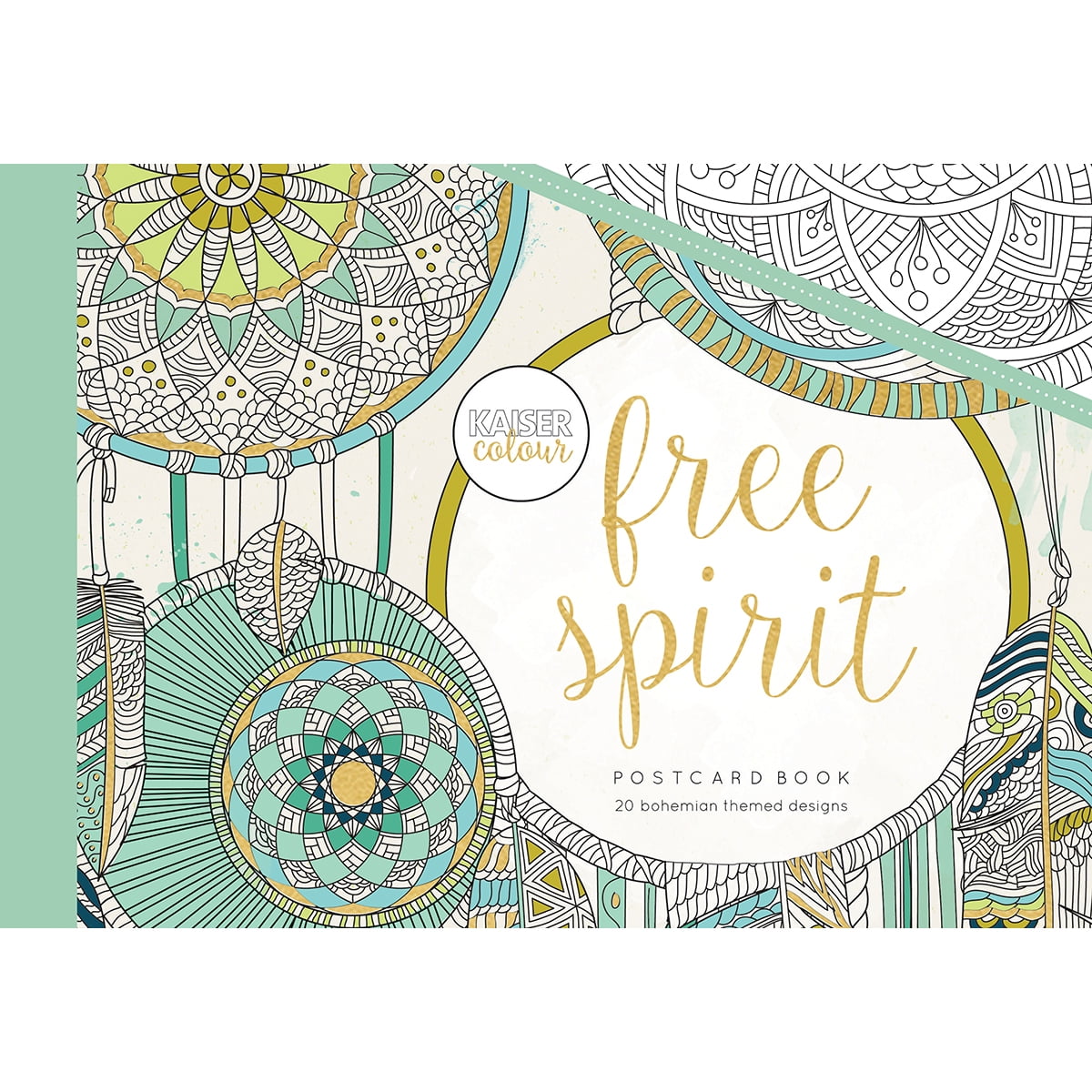 Kaisercraft Colouring Books Kaisercolour Postcards 20 designs Christmas