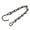 Black, variant on Uxcell 24cm Extension Lighting Chain S Hook Hanging Chains Black 6 Pack