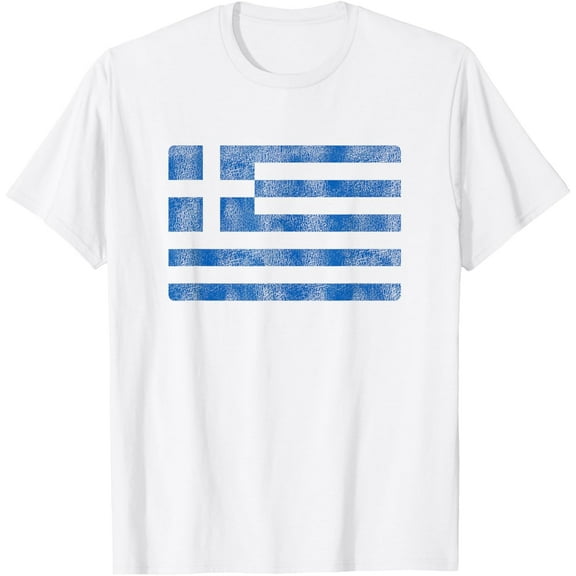 t-shirt Vintage Greek Flag Retro Greece Women Men Kids Souvenir Gift T-Shirt mens t shirt,white,women,funny,misfits,men,journey