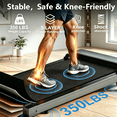 thumbnail image 5 of GARVEE Folding Treadmill Walking Pad with 25% Auto Incline, 10 MPH 3.5 HP, Portable No Assembly for Home, 350 lb, 5 of 10
