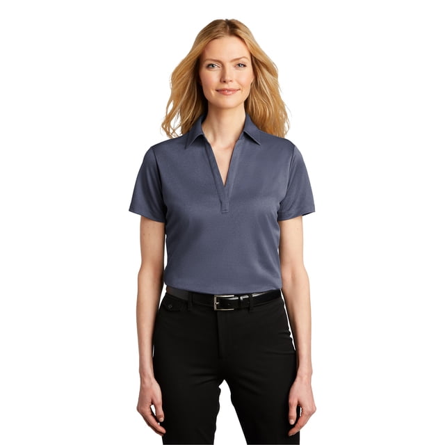 Port Authority Women's Heathered Silk Touch Performance Polo - LK542