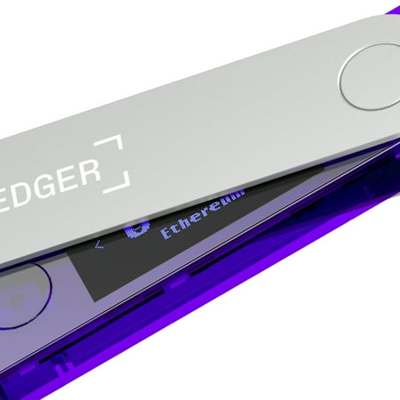 Ledger - Nano X Crypto Hardware Wallet - Bluetooth - Cosmic Purple
