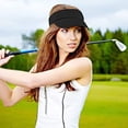 thumbnail image 5 of Viseras para el sol para mujeres y hombres, protección de visera, gorra con visera, gorra deportiva, gorra de ocio, gorras anti-UV, visera para golf, tenis, ropa para correr, deportes, 5 of 5