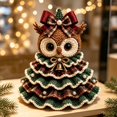 thumbnail image 7 of Crochet Animal Christmas Tree DIY Kit, Handmade Ornament Set with Pearl, Beginner Friendly, Christmas Decorations Gifts for Family, 7 of 7