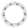 thumbnail image 3 of Pompeii 5CT Pear Shape Diamond Eternity Ring Horizontal Wedding Band 14k Gold Lab Grown, 3 of 6