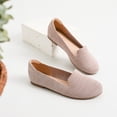 thumbnail image 4 of Veittes Women's Wide Width Flat Shoes, Round Toe Slip On Casual Dress Office Shoes., 4 of 6