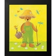 thumbnail image 2 of Fays, Lynda 15x18 Black Modern Framed Museum Art Print Titled - Le jardinier, 2 of 5