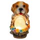 thumbnail image 1 of Yard puppy solar animal ornaments welcome sign statue night light crafts decoration, 1 of 5