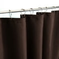 thumbnail image 3 of Dainty Home Waffle Weave Textured Fabric Shower Curtain, 70” x 72", Brown, 3 of 6