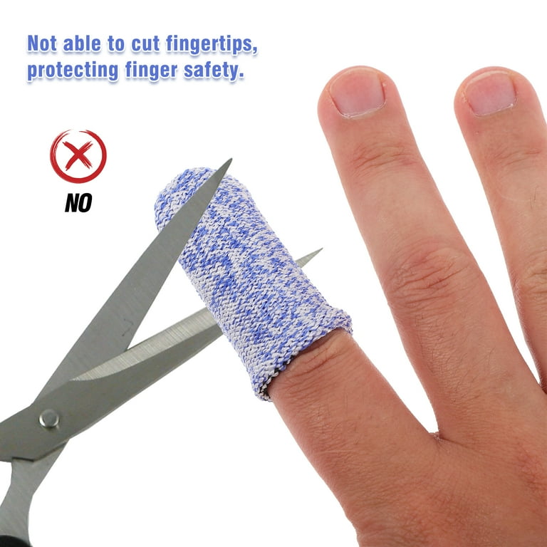 Fingertip Protectors Diy Finger Cot 10 Pcs Finger Cots Sleeves