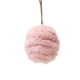 thumbnail image 2 of Adorno navideño de bola de terciopelo peludo de 6 cm | Decoración navideña de poliéster suave en morado, rosa y beige | Decoración ligera para colgar en el árbol | Adorno de corona | Regalo navideño, 2 of 6