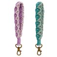 thumbnail image 1 of 2 uds llavero de cuerda de algodón tejido a mano pulsera hecha a mano flor Margarita Accesorios para llaveros colgante de llave de coche, 1 of 5