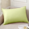 thumbnail image 1 of Waterproof Outdoor Rectangle Pillow Cover | Weather Resistant Cushion Protector | Solid Color Backrest Pillow Cover for Patio, Garden, Pool Furniture, 1 of 9