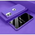 thumbnail image 1 of iPhone 12 Pro Max Case, iPhone 12 Pro Max (6.7 inch) Case Sturdy, Hard Plastic Case 360 Full Body Shockproof Protection With Tempered Glass Screen Protector Case for iPhone 12 Pro Max -Purple, 1 of 8