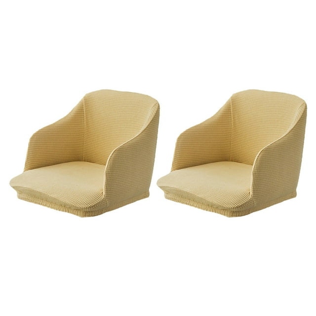 Fundas para sillas Bearachild Alta Elasticidad 2 Piezas Color Crema